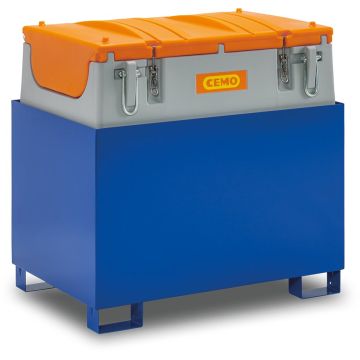 Auffangwanne Typ SW600/2 o. GR, lackiert RAL 5002, ohne Gitterrost CEM-11504