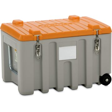 CEMbox Trolley 150 l, grau/orange CEM-10331