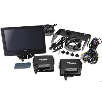 9" Quad-Kamera-Beobachtungsset MCXFA2505