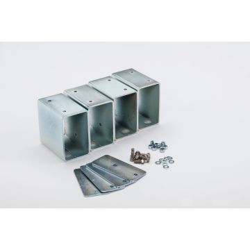 Set of stacking feet for battery charging cabinet CEM-11368