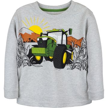 Sweatshirt für Kleinkinder mit Bild von Traktor im Feld MCPB4T343H