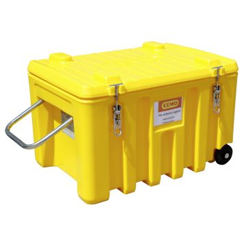 CEMbox Trolley 150 ltr, yellow CEM-10133