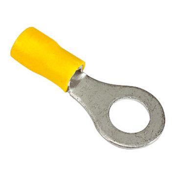 Yellow ring terminal 6mm MCXFA1069