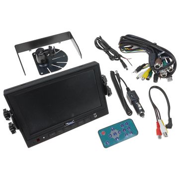 7\" Digital Quad Screen - Wired MCXFA2511