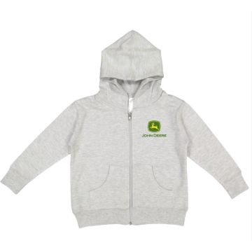 John Deere Kapuzenjacke aus Fleece für Kinder MC33034OX