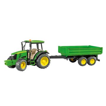 John Deere Traktor 5115M mit Bordwandanhänger MCB009816000