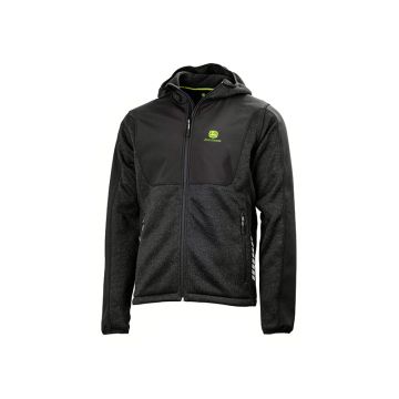 Giacca in pile nera MCS2603600