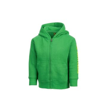 Felpa per neonati con cappuccio e zip John Deere MC33033GR