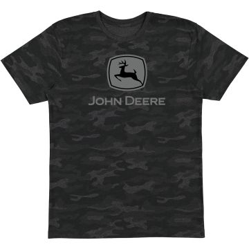 T-shirt mimetica nera MC132815CA