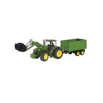 John Deere Traktor 7930 mit Frontlader und Tandemachs-TransportanhÃ¤nger MCB009810000