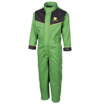 Tuta da campo per ragazzi verde MCS1001003