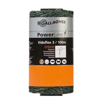 Vidoflex 3 PowerLine 100 m grün GAL-019335