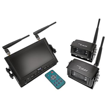 7" Digitaler Vierfachbildschirm-Beobachtungskit - Drahtlos MCXFA2501