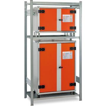 Regal für Akku-Schrank (inkl. Wandbefestigung) CEM-11562