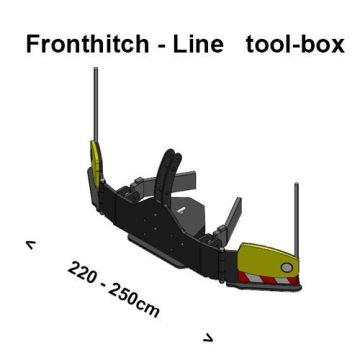 Agribumper Fronthitch-Line Tool-Box SAF-35300