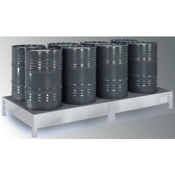 Sump pallets Type SW8 galvanized, with grating CEM-7693