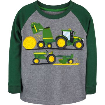 Sweatshirt für Kleinkinder mit Heuballenpresse MCPB4T349H