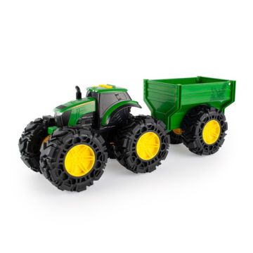Trattore con battistrada Monster e rimorchio John Deere MCE47353X000
