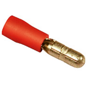 Terminale a piolo maschio rosso 4 mm MCXFA1062