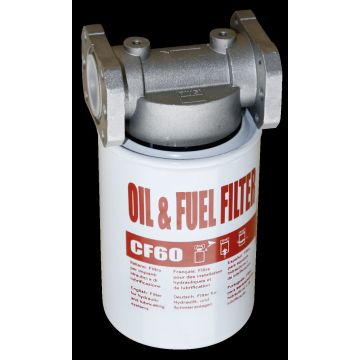 Oil, diesel and fuel filter with cartridge, max. 60 L/min, 12 bar CEM-10784