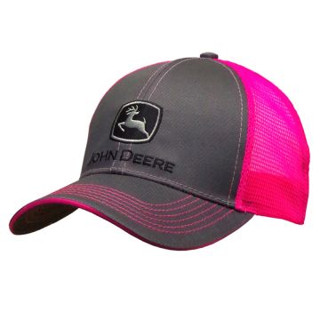 Cappellino John Deere con parte posteriore in rete e logo MC23080418CH