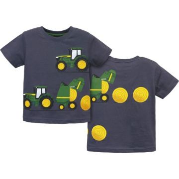 T-Shirt für Kleinkinder „Heuballen“ MCPB3T303B