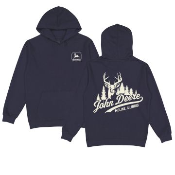 Hooded sweatshirt blue John Deere MCF02WYGHZ