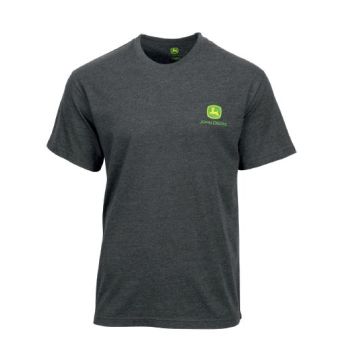 T-shirt nera con evoluzione del logo MC130017BK