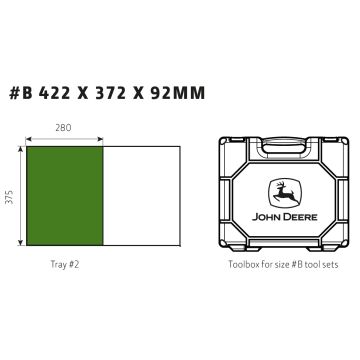 31-TEILIG 1/2" SECHSKANT STECKSCHLÜSSEL-SET MCKTA4502M1