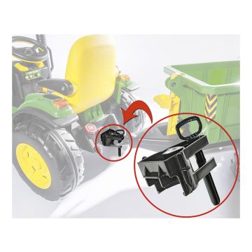 Adapter für rolly toys Anhänger, kompatibel mit Traktoren von Peg Perego X99100006880