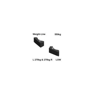 Agribumper Side weights L+R WL serie (2018) SAF-82000