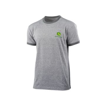 Graues, atmungsaktives T-Shirt MCS3545607