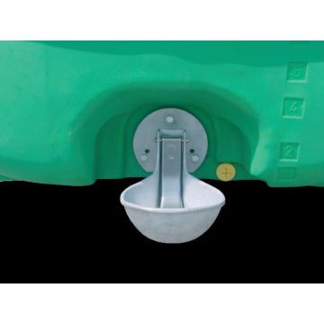 Abbeveratoio singolo per uscita DN 75, serbatoio per acqua di pascolo CEM-1056