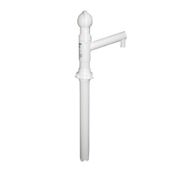 Pompe manuelle pour bidons jusqu'à 30 l, avec adaptateur C57 et C63, 0,16 l/Hub. CEM-10054