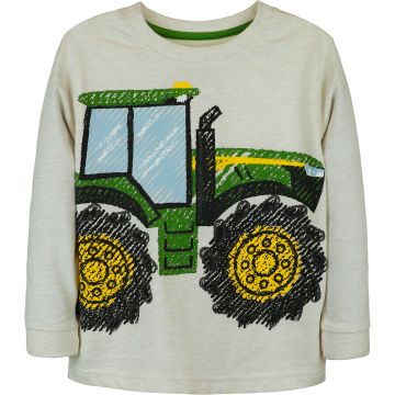 Sweatshirt für Kleinkinder mit Traktorbild MCPB4T341W