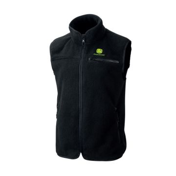 Gilet nero in pile per operatore MCS2004001