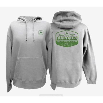 Hooded Sweatshirt with 'quality parts & service' logo MC130223OX