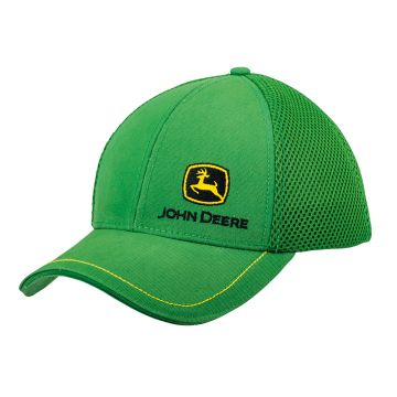 Casquette à maille verte avec logo MCL201914011
