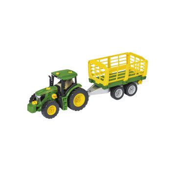 Bauset Traktor mit Holz- und Heuwagenanhänger MCK390600000